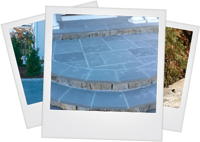 About DT Landscape - Landscaping, Hardscaping & Snow Removal Walpole MA - polaroids